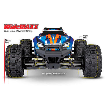 Traxxas WideMaxx 1:10 4x4 4S RTR RC Monster Truck - RED