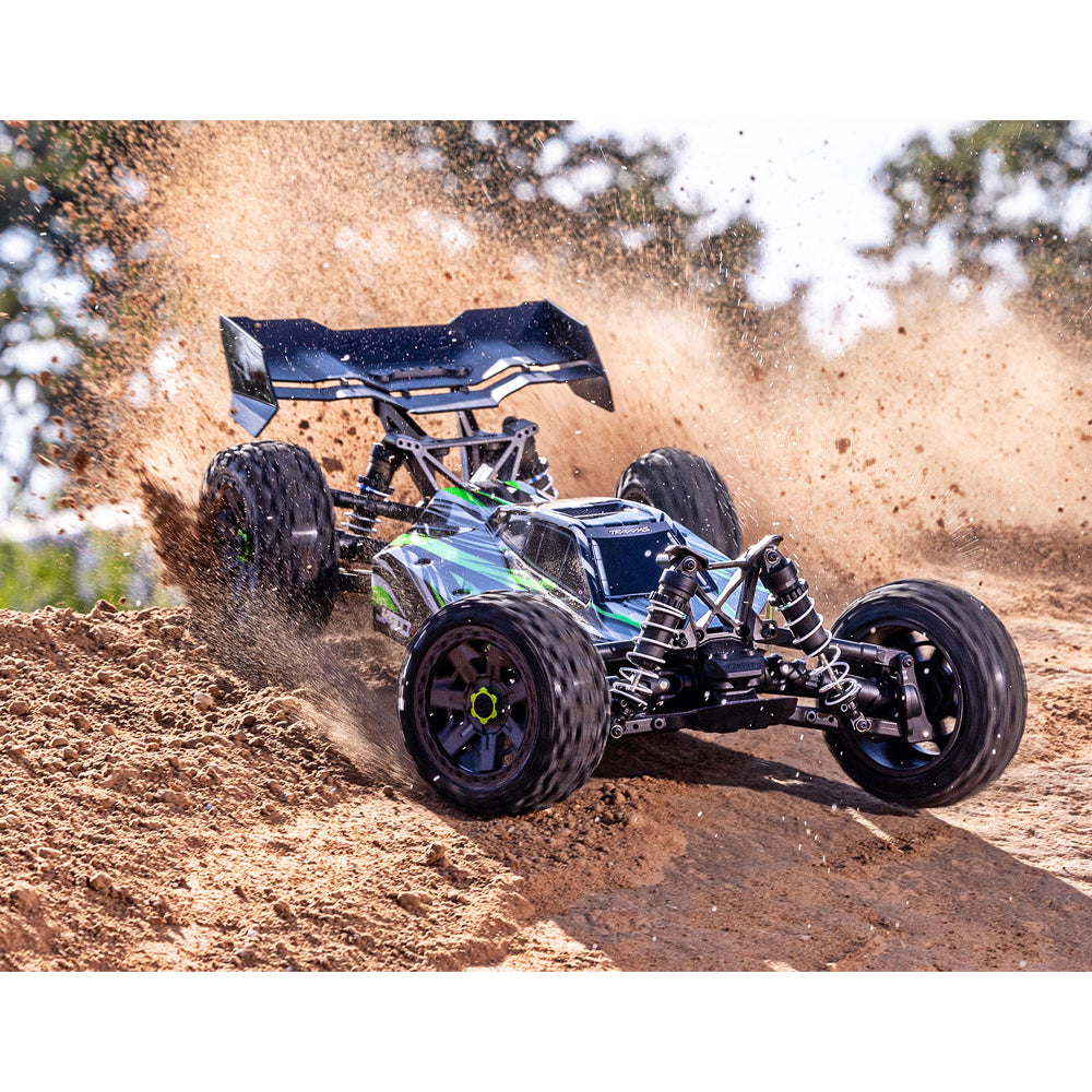 Traxxas Jato 4X4 BL-2S 4WD RTR 1:8 RC Racing Buggy - Green