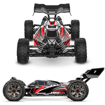 Traxxas Jato 4X4 BL-2S 4WD RTR 1:8 RC Racing Buggy - Red