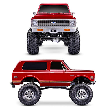 Traxxas TRX-4 1972 Chevrolet K5 Blazer High Trail 1:10 RC Scale Crawler - Red