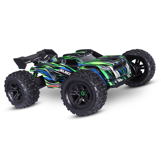 Traxxas Sledge Belted 4WD 6S RTR RC Monster Truck - Green