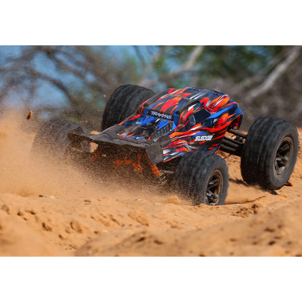 Traxxas Sledge Belted 4WD 6S RTR RC Monster Truck - Orange