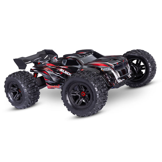 Traxxas Sledge Belted 4WD 6S RTR RC Monster Truck - Red