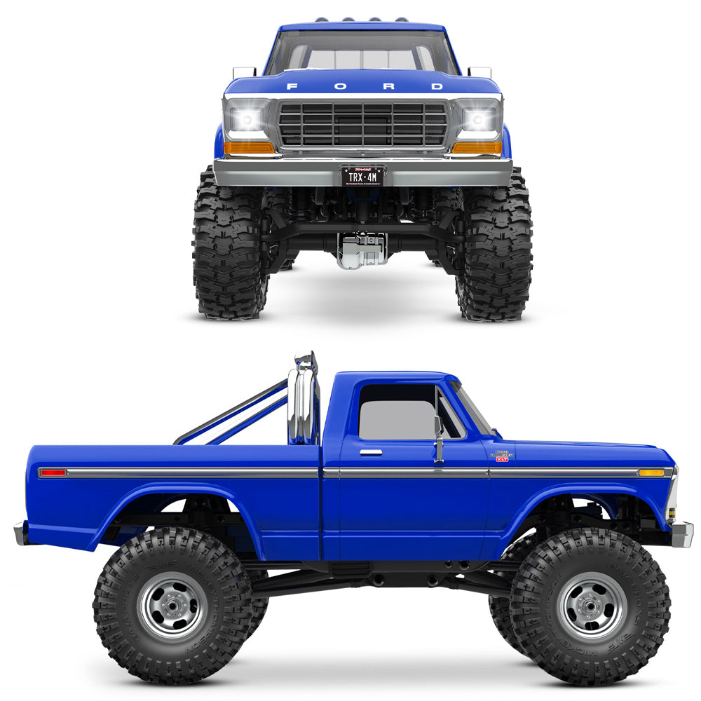 Traxxas TRX-4M Ford F-150 High Trail 1:18 RTR 4x4 RC Scale Crawler - Blue