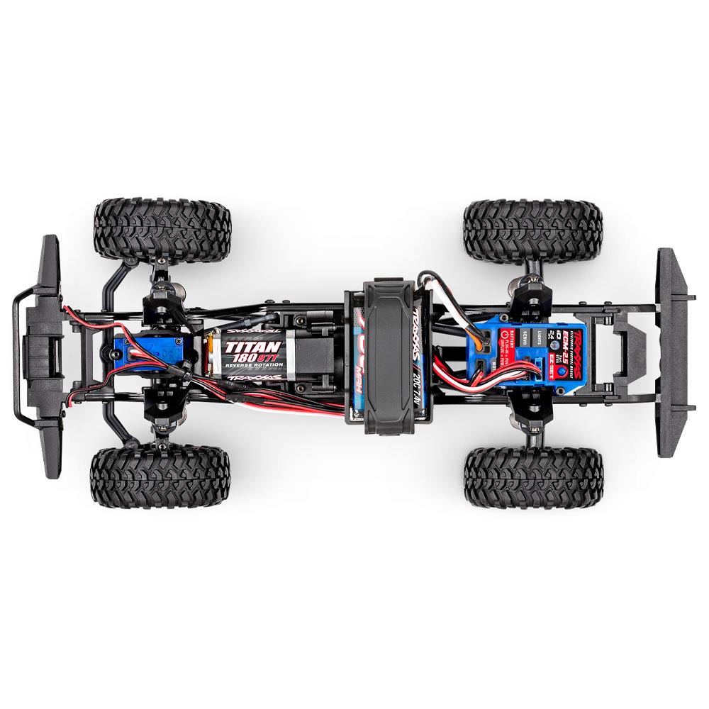 Traxxas TRX-4M Land Rover Defender 1:18 RTR 4x4 RC Scale Crawler - Blue