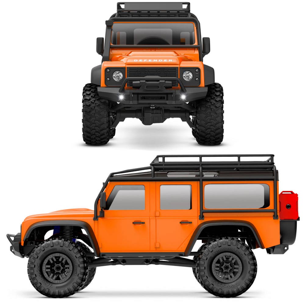 Traxxas TRX-4M Land Rover Defender 1:18 RTR 4x4 RC Scale Crawler - Orange