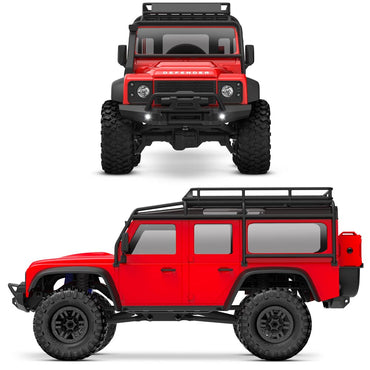 Traxxas TRX-4M Land Rover Defender 1:18 RTR 4x4 RC Scale Crawler - Red