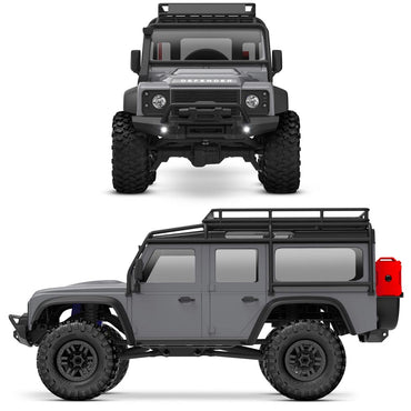 Traxxas TRX-4M Land Rover Defender 1:18 RTR 4x4 RC Scale Crawler - Silver