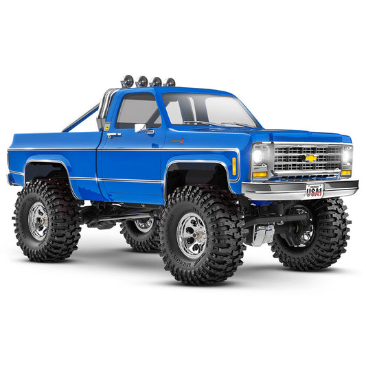 Traxxas TRX-4M Chevrolet K10 High Trail 1:18 RTR 4x4 RC Scale Crawler - Blue