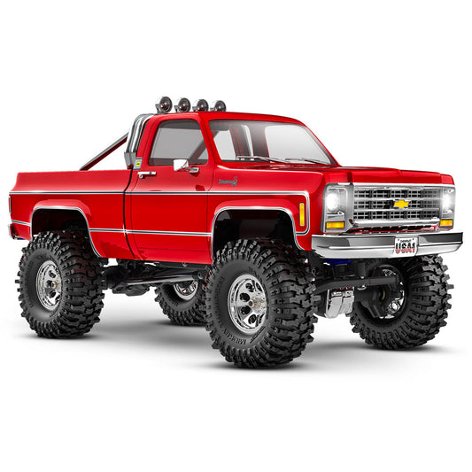 Traxxas TRX-4M Chevrolet K10 High Trail 1:18 RTR 4x4 RC Scale Crawler - Red