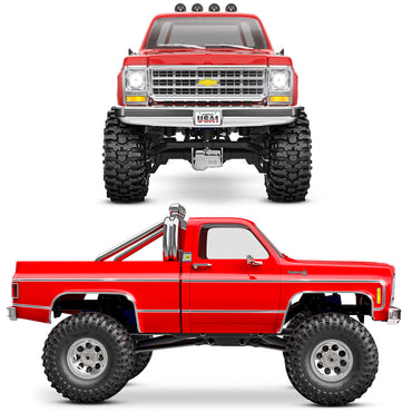 Traxxas TRX-4M Chevrolet K10 High Trail 1:18 RTR 4x4 RC Scale Crawler - Red