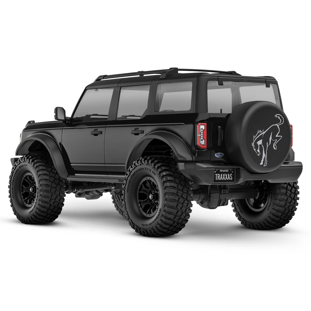 Traxxas TRX-4M Ford Bronco 1:18 RTR 4x4 RC Scale Crawler - Black