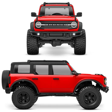 Traxxas TRX-4M Ford Bronco 1:18 RTR 4x4 RC Scale Crawler - Red