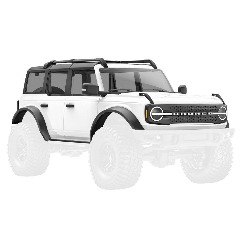 Traxxas TRX-4M Ford Bronco Body - WHITE - Complete Part 9711