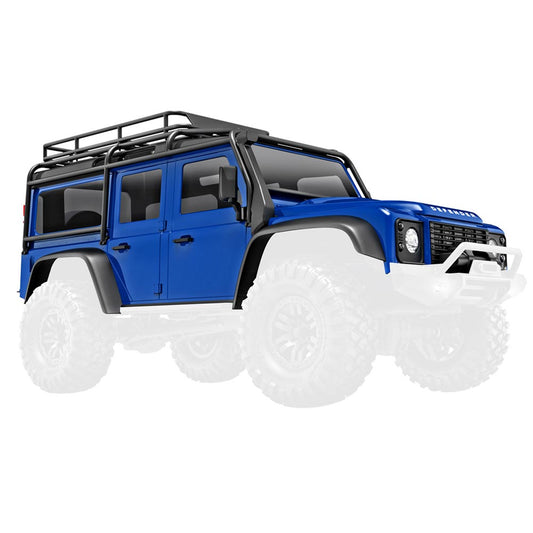 Traxxas TRX-4M Land Rover Defender Body - BLUE - Complete Part 9712