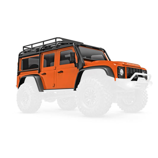 Traxxas TRX-4M Land Rover Defender Body - Orange 9712