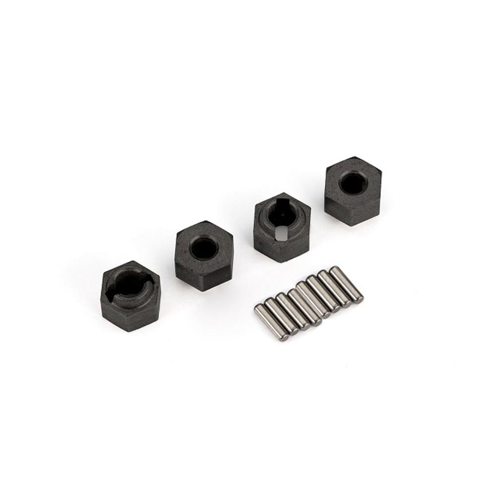 Traxxas 9750 TRX-4M 7mm Hex Wheel Hubs w/Axle Pins