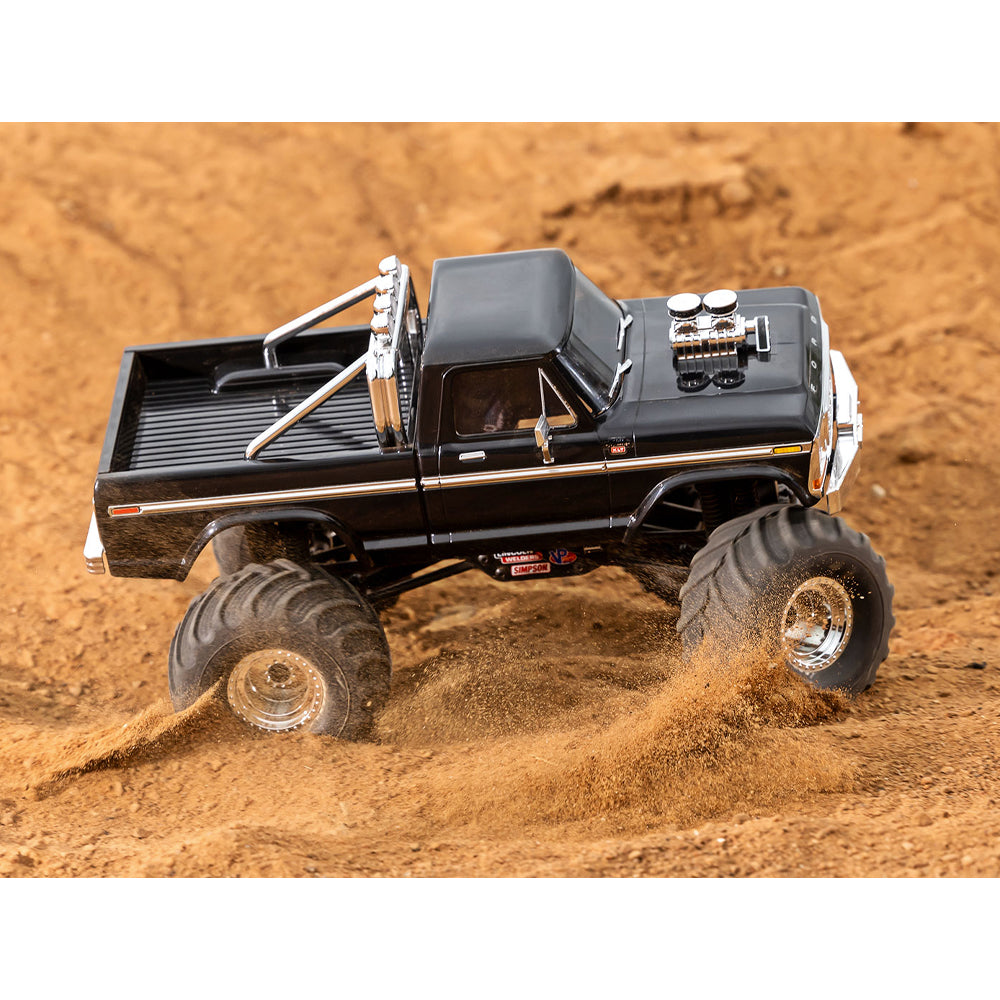 Traxxas TRX-4MT Ford F-150 1:18 RTR RC Monster Truck - Black