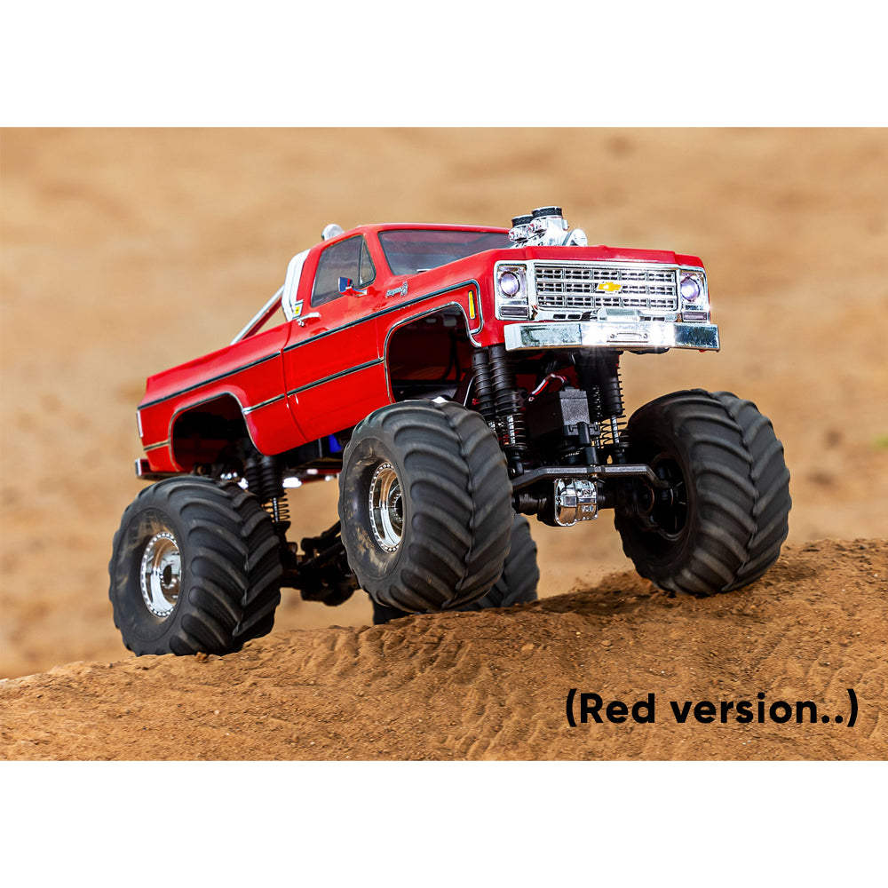 Traxxas TRX-4MT Chevrolet K10 1:18 RTR RC Monster Truck - Black