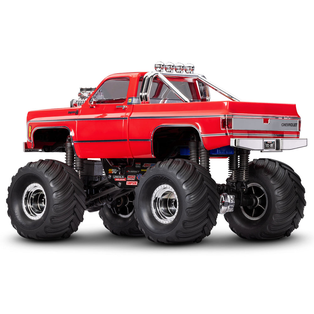 Traxxas TRX-4MT Chevrolet K10 1:18 RTR RC Monster Truck - Red