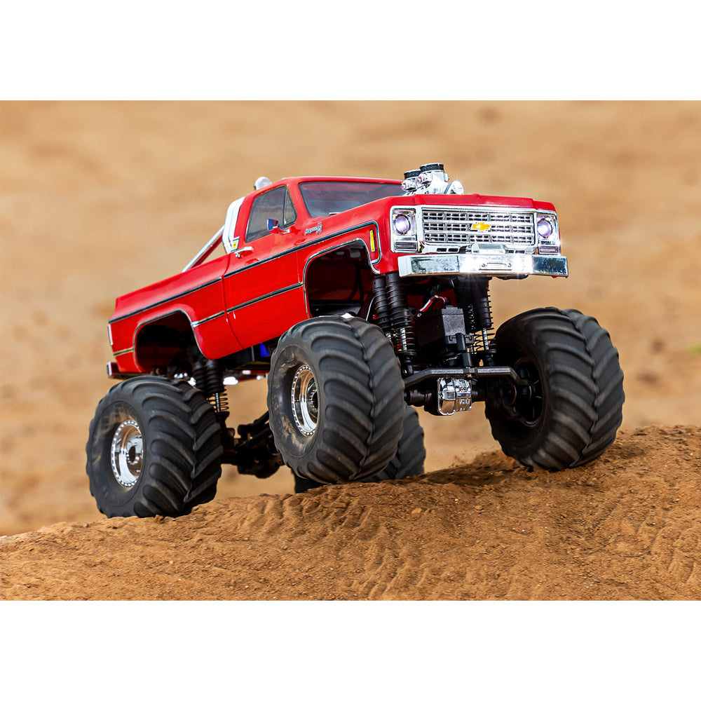 Traxxas TRX-4MT Chevrolet K10 1:18 RTR RC Monster Truck - Red