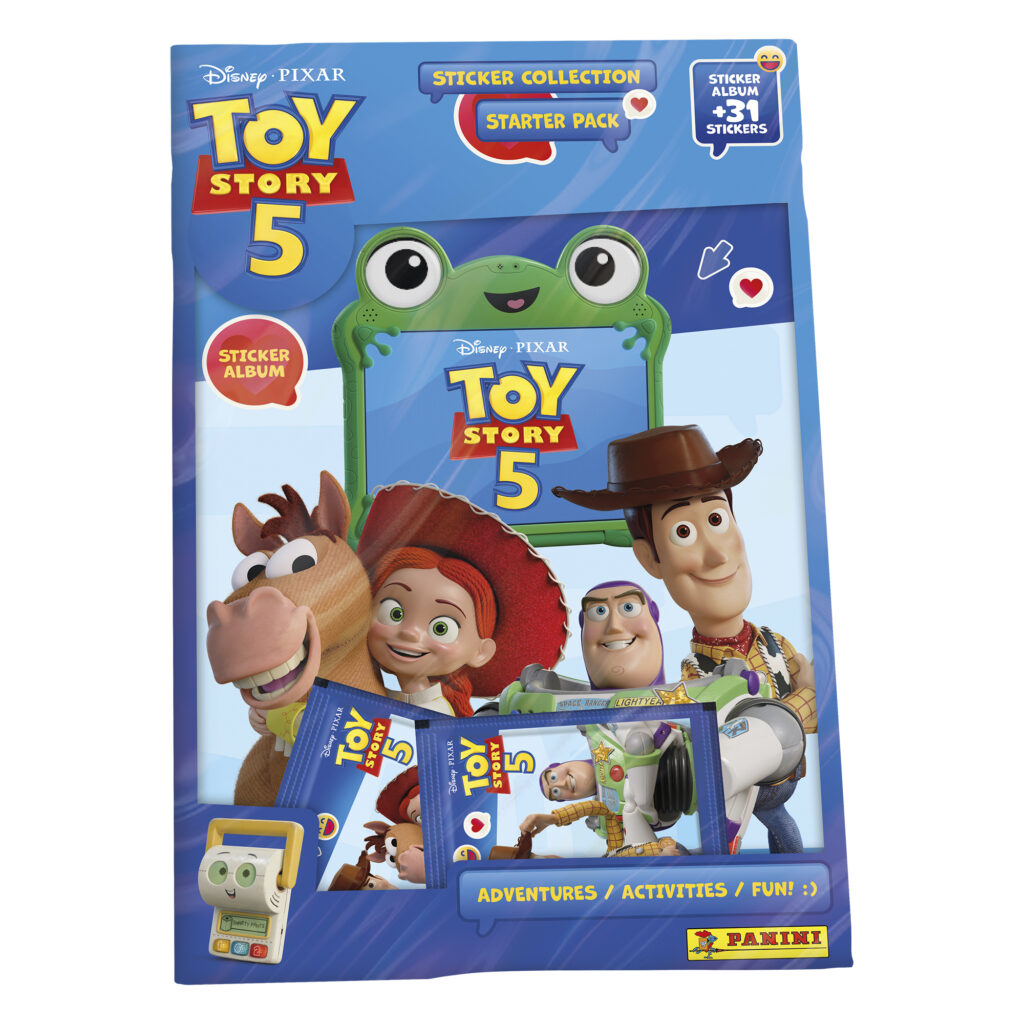 Panini Toy Story 5 Sticker Collection - Starter Pack Album