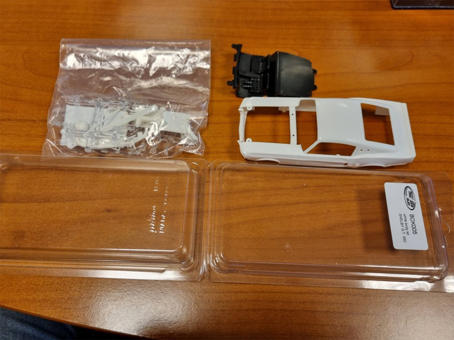 Thunderslot Shelby GT350 Complete White Body Kit TSLBOK005 1:32