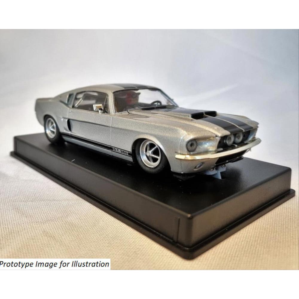 Thunderslot Mustang GT350 Silver Frost 1967 1:32 Slot Car