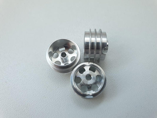 Thunderslot RMR003AL Aluminium Rear Rims 15.85x9.5 Triple Shoulders for M2.5