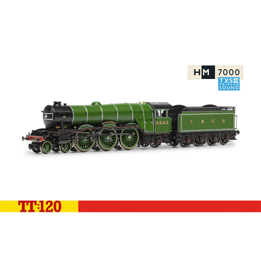 Hornby TT:120 The Scotsman Digital Train Set - Era 4 (Sound Fitted) TT1001TXSM
