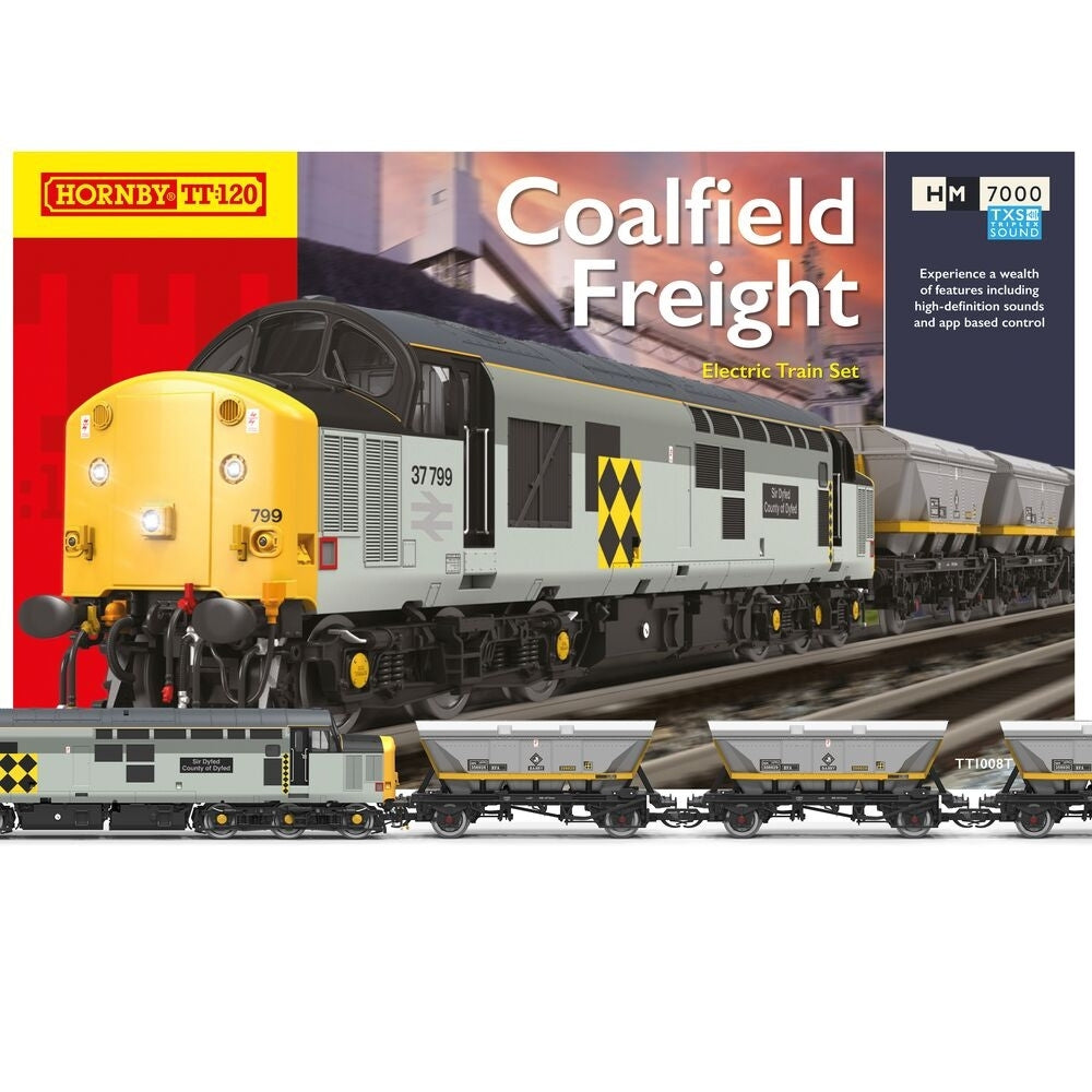 Hornby TT:120 Coalfield Frieght Train Set - DCC Sound Fitted TT1008TXSM