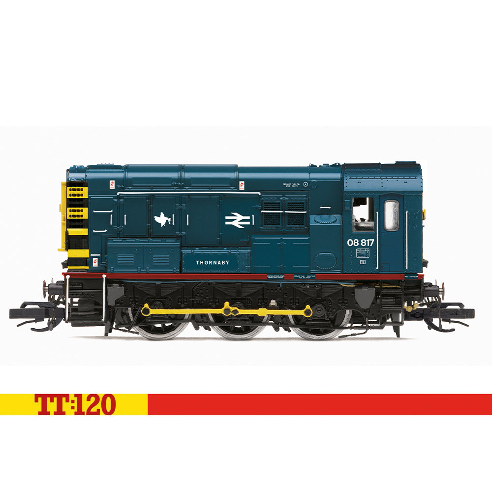 Hornby TT:120 BR Class 08 0-6-0 08817 TT3033M