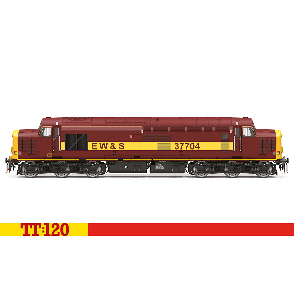 Hornby TT:120 EWS Class 37 Co-Co Diesel Electric 37704 Sound Fitted TT3037TXSM