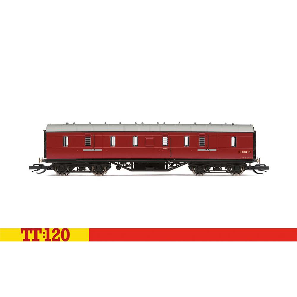 Hornby TT:120 BR 50’ Passenger Brake M31014M - Era 4 TT4039