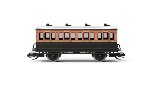 Hornby TT:120 LSWR 4 Wheel Coach 1st Class 123 TT4078