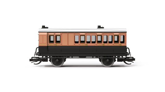 Hornby TT:120 LSWR 4 Wheel Coach 3rd Class Brake 179 TT4080