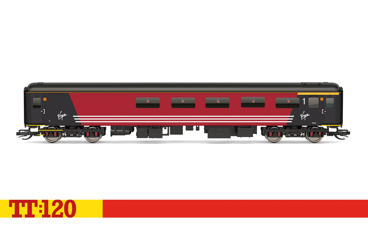 Hornby TT:120 TT4089 Virgin Trains Red Mk2F Restaurant First Buffet 1213