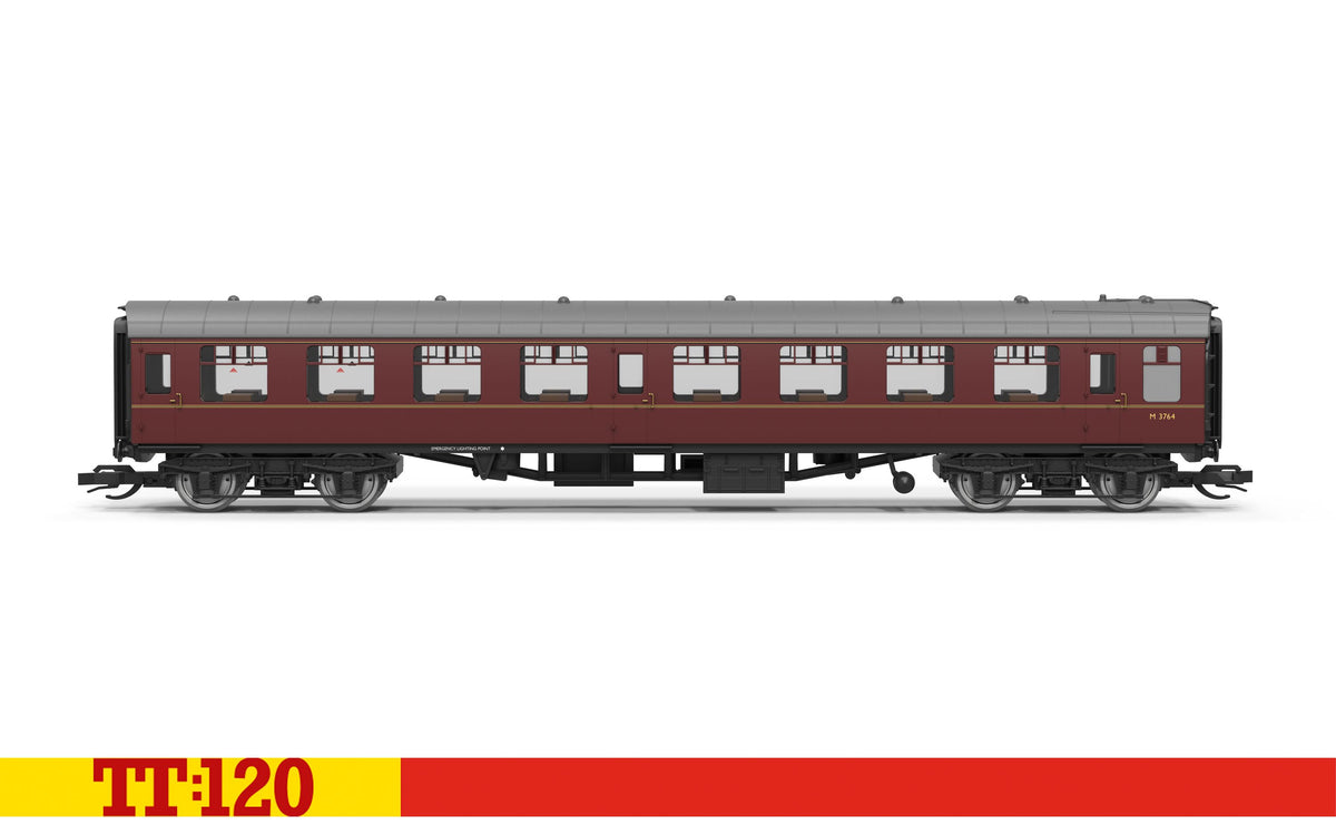 Hornby TT:120 TT4096 BR Maroon - Mk1 - TSO