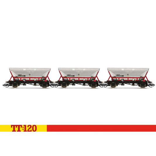 Hornby TT:120 EWS HFA Hopper Triple Pack with Canopy TT6036