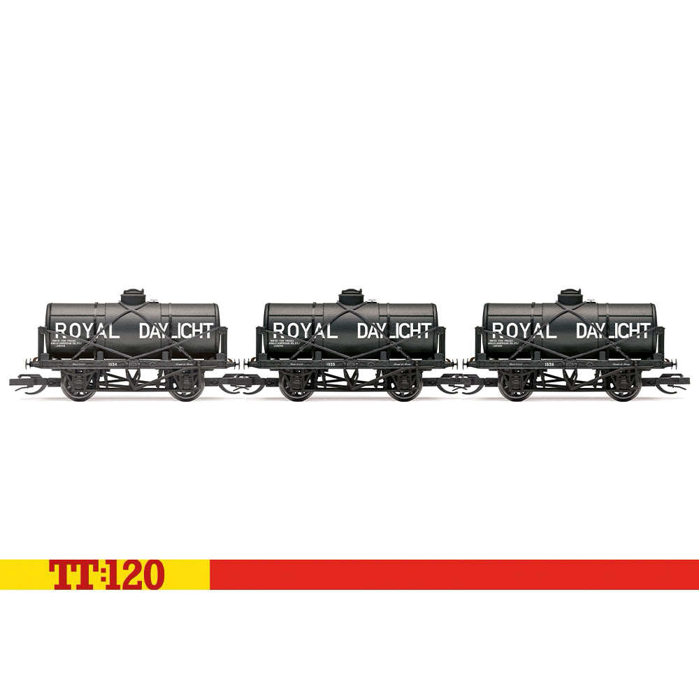 Hornby TT:120 Royal Daylight 12T Tank Wagon Triple Pack 1534-1535-1536 TT6046