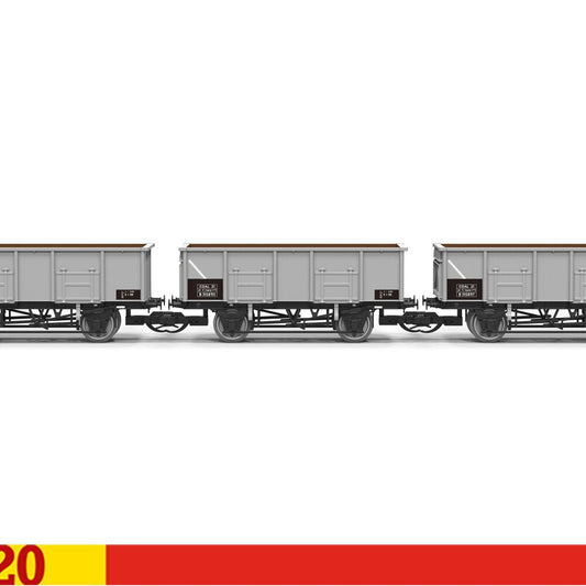Hornby TT:120 BR MDO 21T Mineral wagon triple pack