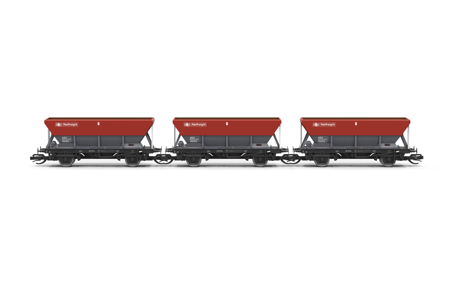 Hornby TT:120 Railfreight HEA Triple Pack TT6076