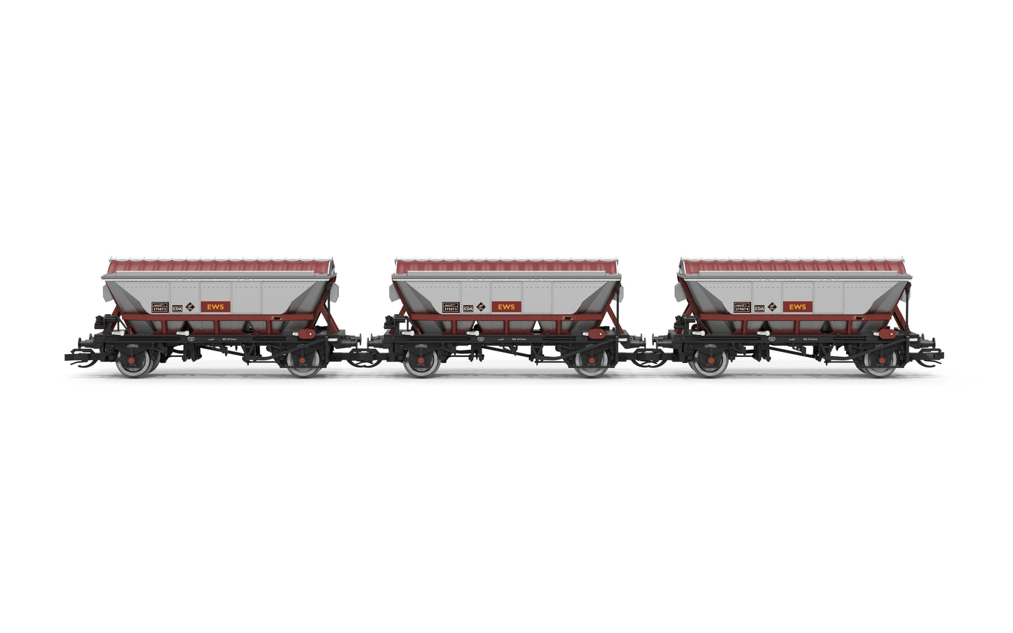 Hornby TT:120 EWS CDA Hopper triple pack TT6084