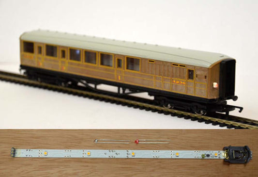Train Tech Automatic Coach Lighting - Cool White/Constant Tail HO/OO Gauge