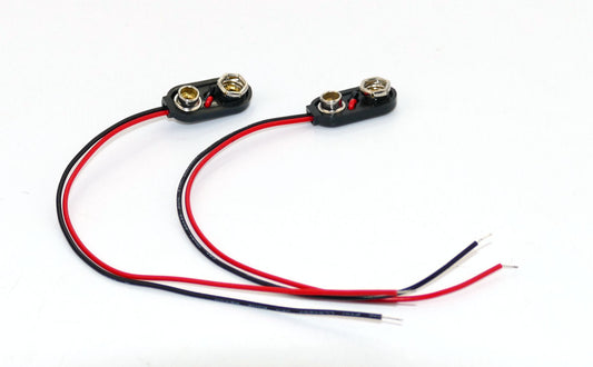 Train Tech CON1 9v PP3 Battery Clips (2)
