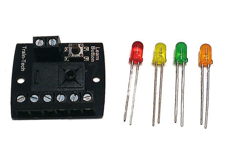 Train Tech LED Lighting Controller - Quad N/HO/OO Gauge TTLFX6
