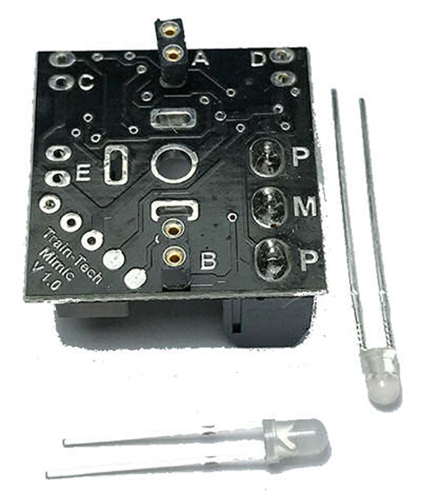 Train Tech Mimic Light with Plug in LEDs N/HO/OO Gauge TTML1
