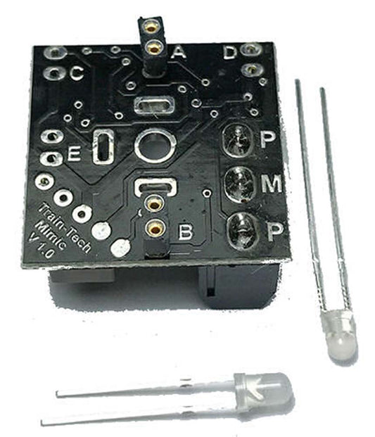 Train Tech Mimic Light with Plug in LEDs N/HO/OO Gauge TTML1
