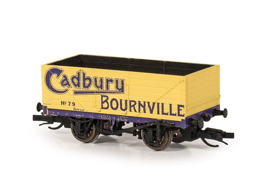 PECO TTR-7014P 7-plank Open Wagon Cadbury Bourneville TT Gauge