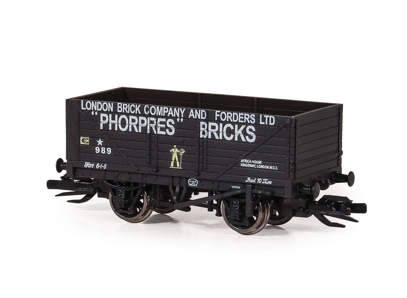PECO TTR-7022P 7-plank Open Wagon Phorpres Bricks TT Gauge
